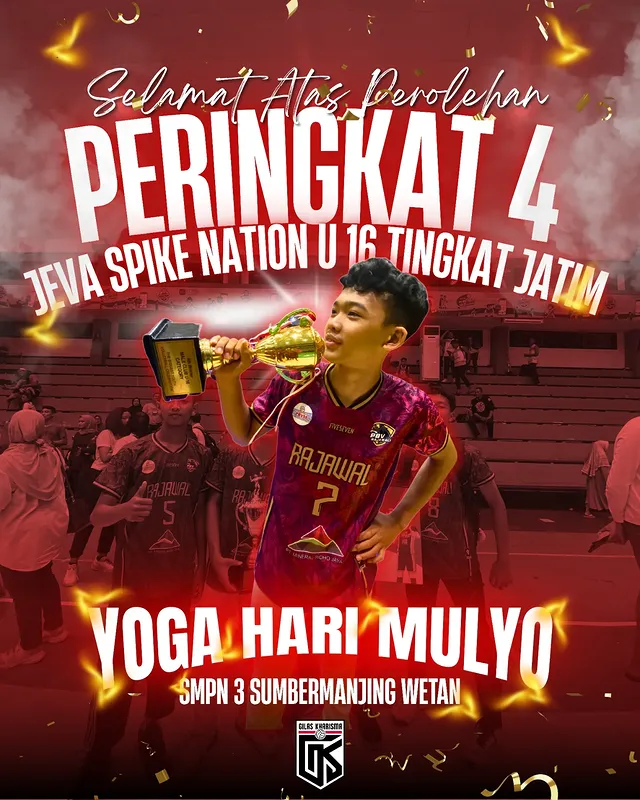 Jeva Spike Nation U-16 Tingkat Jatim