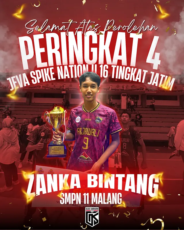 Jeva Spike Nation U-16 Tingkat Jatim